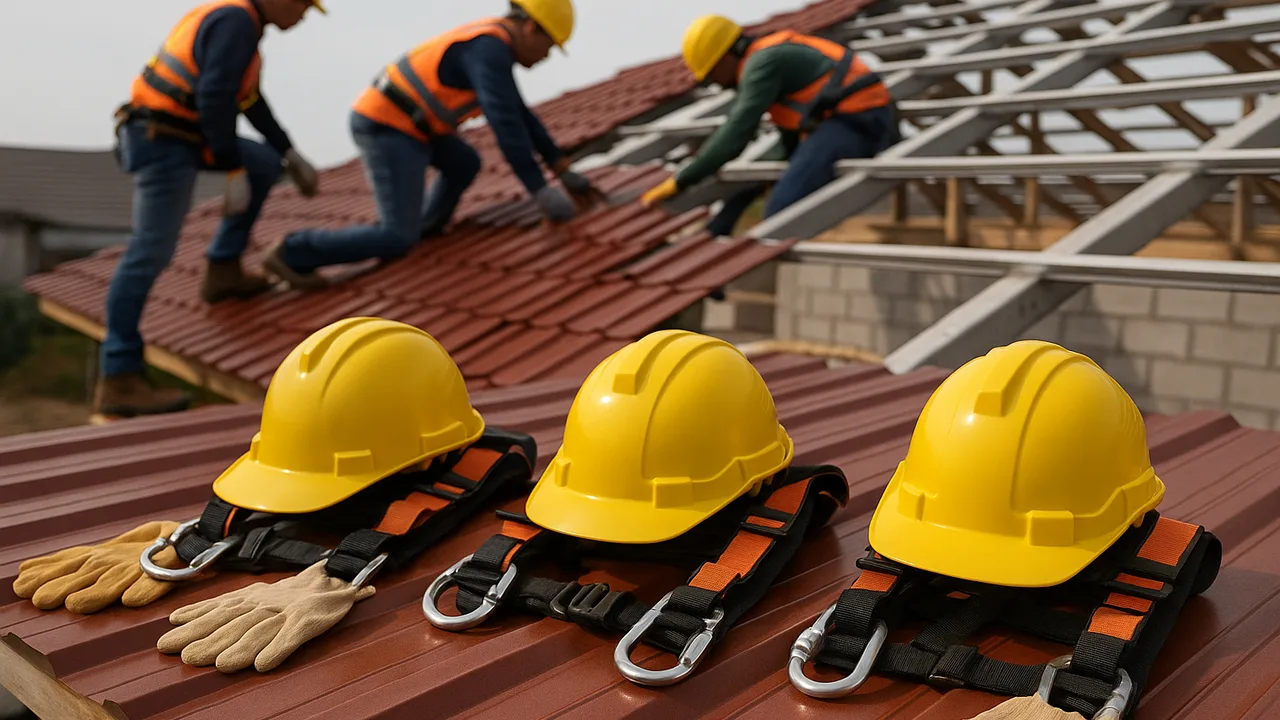 Équipements de protection individuelle pour couvreurs